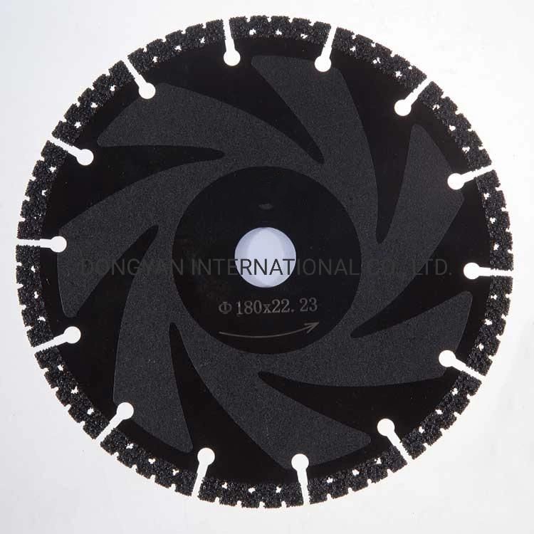 105-400mm Vacuum Brazed Diamond Cutting Wheel for Metal, Stone