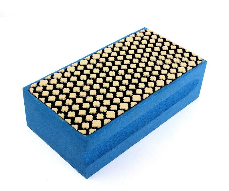 New Resin Hand Block for DIY Glass Ceramic Stone Polishing