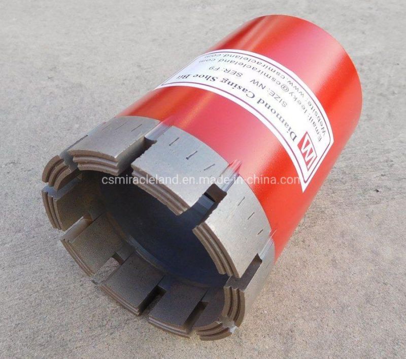 Casing Shoes/Mining Diamond Core Bit (HQ, NQ, HW, NW)