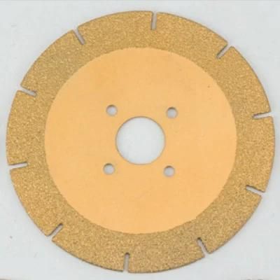 Professional Vacuum Brazed Diamond Blade for Stone