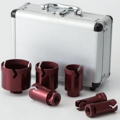 China Manufacturer Vacuum Brazed Drill Bit Set