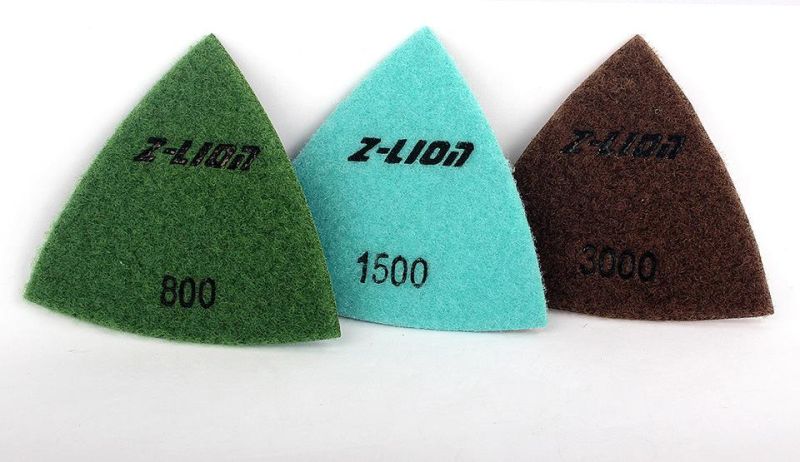 Diamond Resin Triangular Polishing Sandpaper