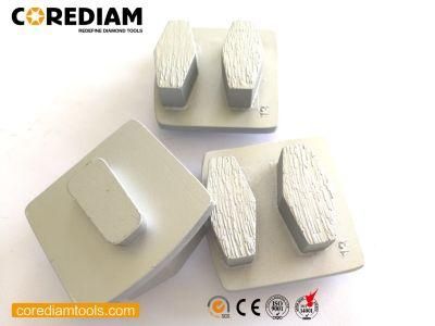 Diamond Grinding Head with High Quality Redi Lock Type 2 Segments