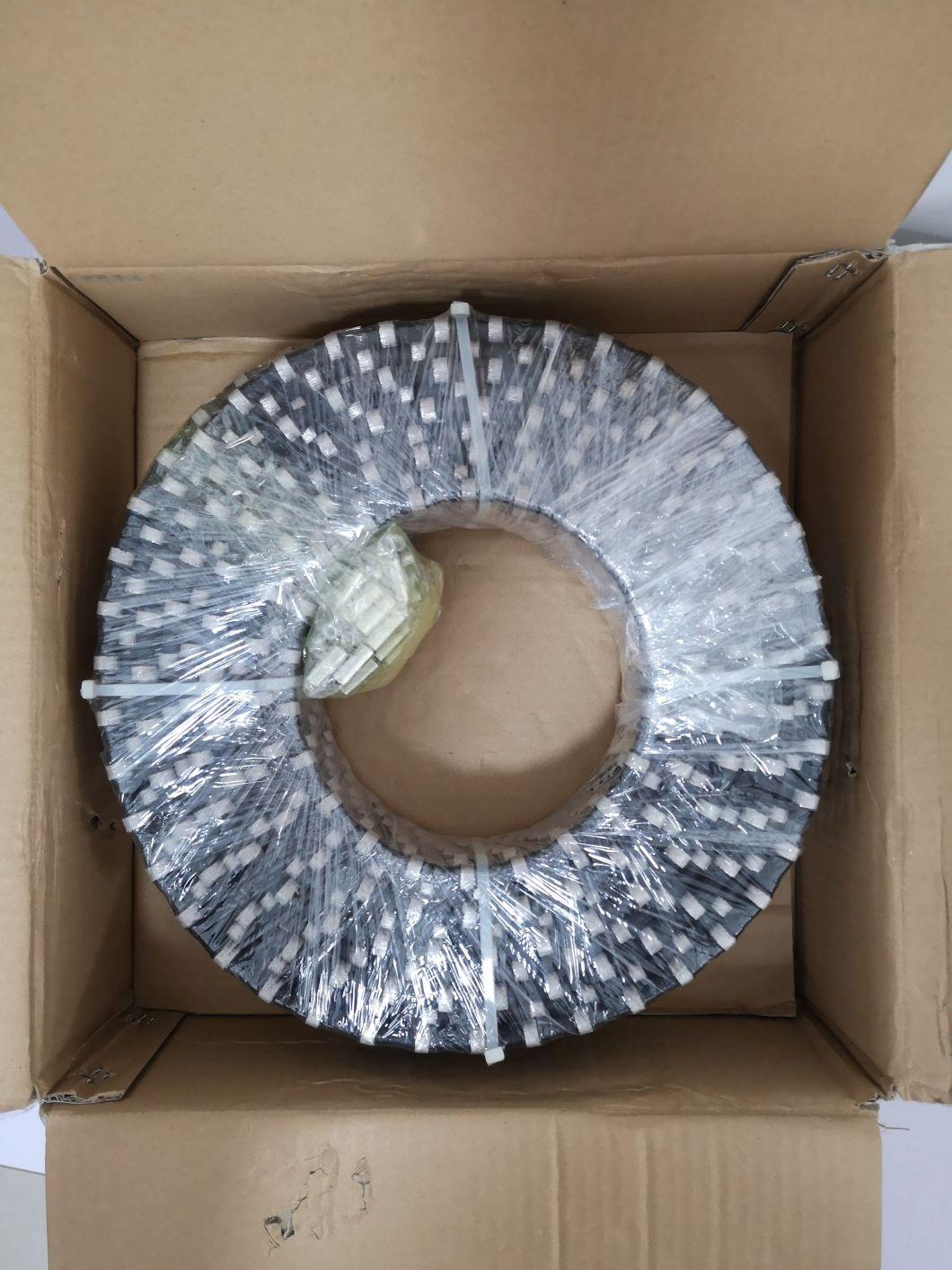 Steel Cutting Diamond Wire Saw with Electroplated Beads