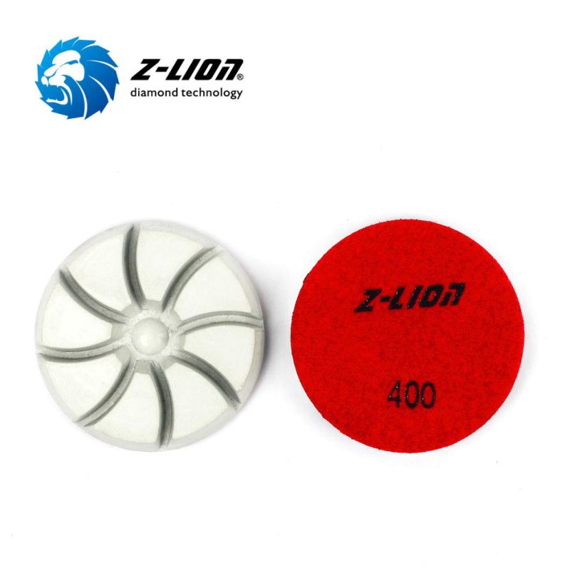 Z-Lion 3 Inch Quality Diamond Dry Polishing Disc for Concrete Terrazzo Floor