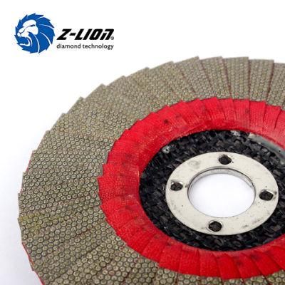 Electroplated Diamond Flap Disc Grinding Wheels