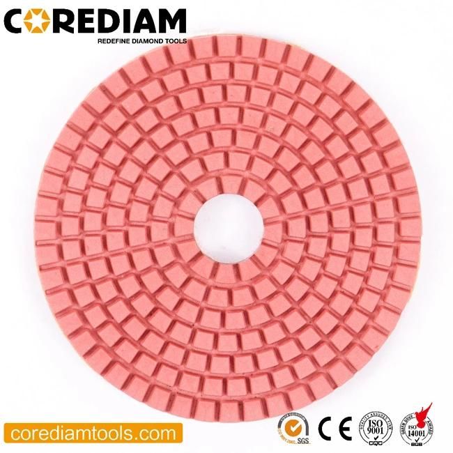 4 Inch Diamond Wet Stone Polishing Pads for Stone/Polishing Pads