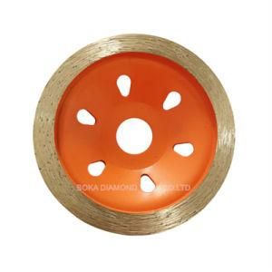 4 Inch 110mm Double Row Segment High Frequency Abrasive Metal Cutting Disc Diamond Cup Grinding Wheel