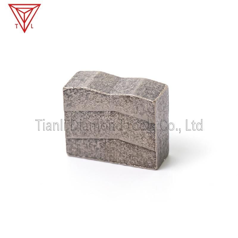 24X9.6/9.1/8.6X19/20mm Diamond Segment for Saudi Arabia Super Hard Granite