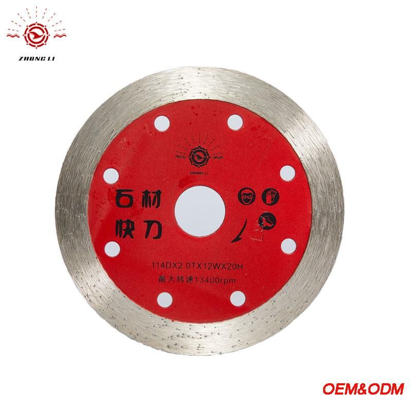 High Precision Cutting Discs Diamond Turbo Blade No Chipping