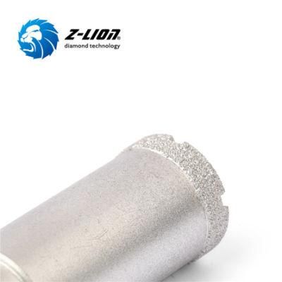 Zlion High Quality Diamond Grinding Tools Vacuum Brazed Diamond Core Drill