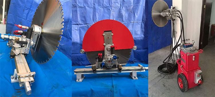 Electric Hand Held Carbide Asphalt Concrete Brick Wall Cutting Machine