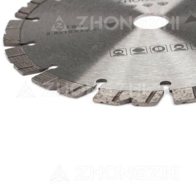 D180mm Laser Welded Bevel Turbo Segmented Diamond Cutting Blades