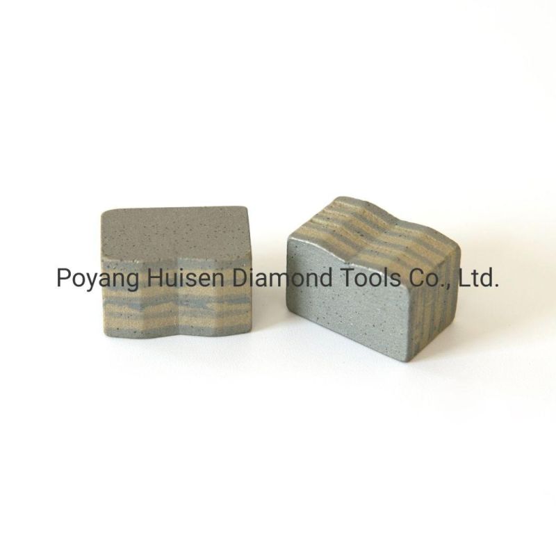 1800mm Slab Stone Factory Granite Sandstone Diamond Tips Diamond Segment