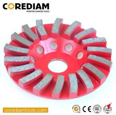 7&prime;&prime; Turbo Segment Grinding Cup Wheel/Diamond Tool/Diamond Cup Wheel/Abrasive Wheels