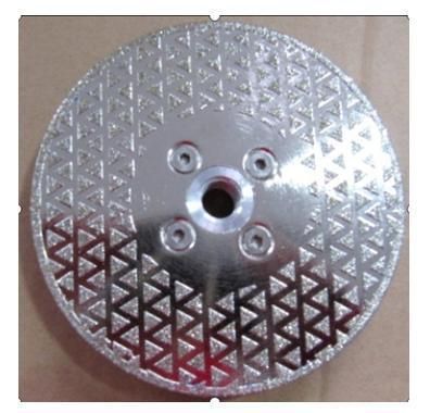 Electroplated Diamond Blade for Cutting Stone with Dots