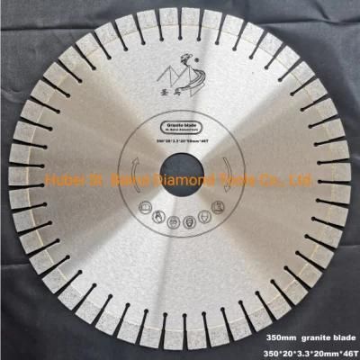 Fast Cutting Saw Blade for Cutting Hard Granite Segment Height 20mm