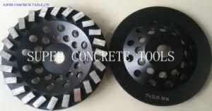 24 Seg Concrete Diamond Grinding Cup Wheels