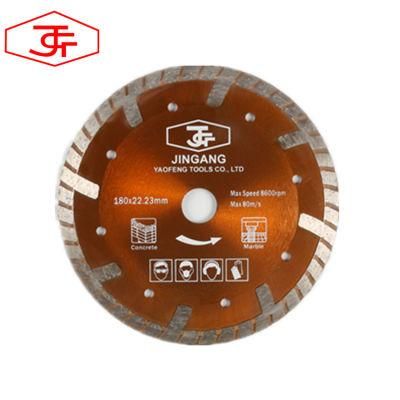 180mm Diamond Saw Blade with Protection Teeth