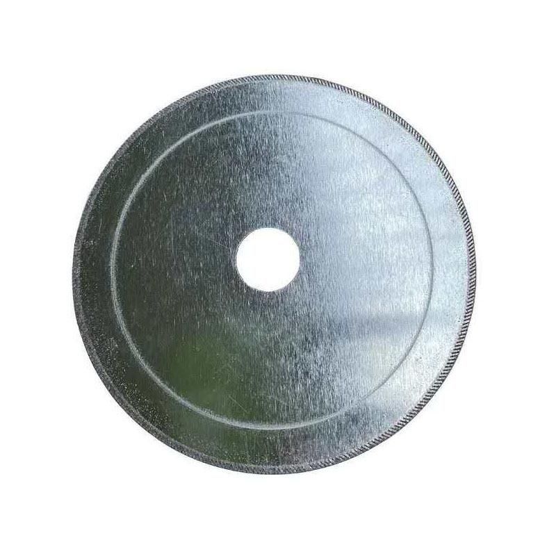 Stone Ceramic Slotted Diamond Oblique Tooth Thin Saw Blade