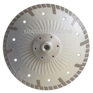 230mm Turbo Wave Continuous Rim Diamond Saw Blade for Concrete and Stone