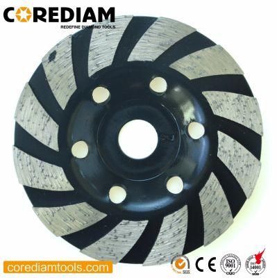 Stone Sintered Cup Wheel in 125mm/Diamond Tool/Grinding Tools/Diamond Stone Tools