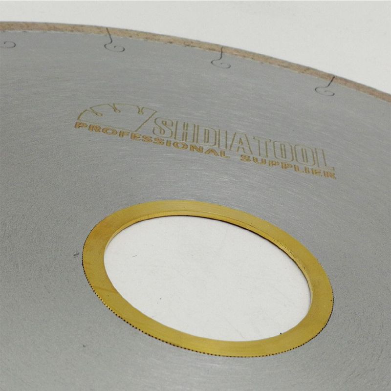 200mm-300mm Hot-Pressed Premium Continue Rim Diamond Saw Blade with Hook Slot Lower Noise