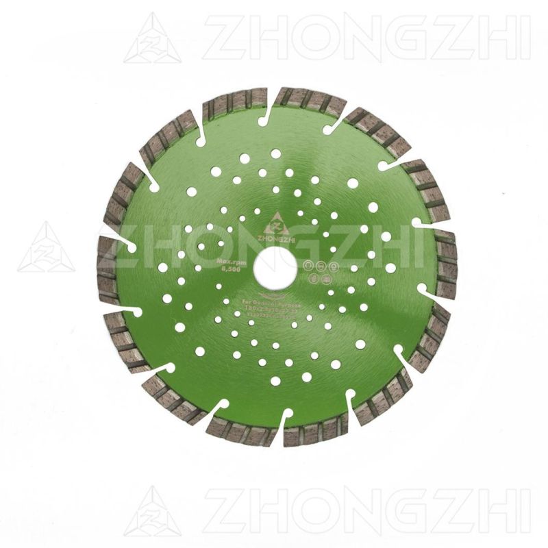 Laser Turbo Bevel Segmented Diamond Saw Blade for Universal