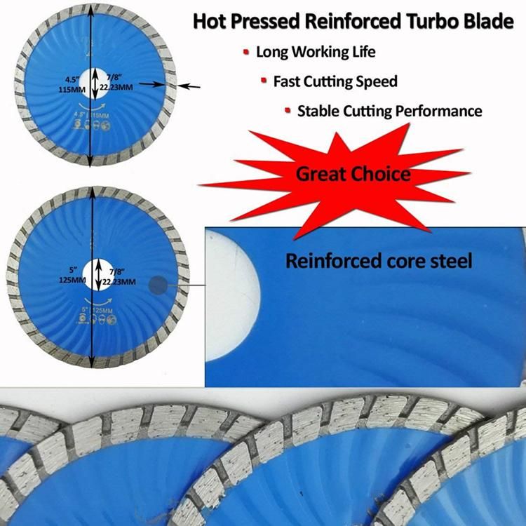 180 mm Diamond Saw Blade for Cutting Marble