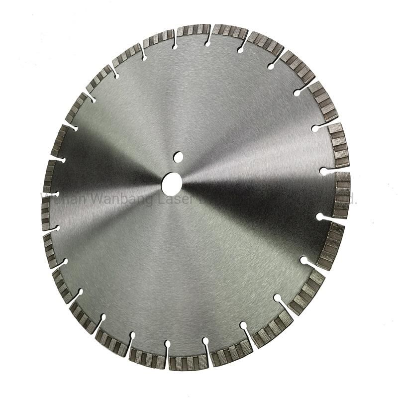 Super Long Life Line up Array Pattern 14inch Diamond Saw Blade for Reinforced Concrete Cutting