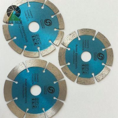 Segmented Dry Cutting 105mm Stone Cutting Blade Diamond Saw