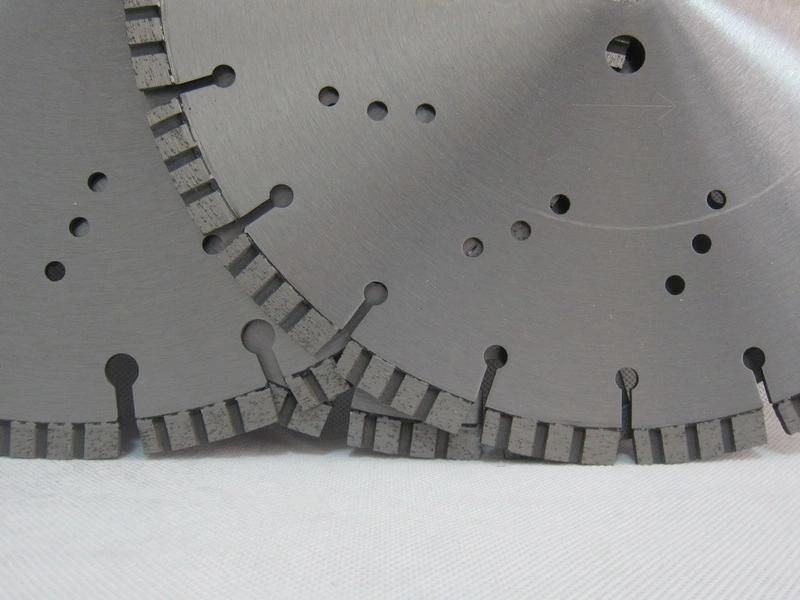 Laser Welding Turbo Diamond Saw Blade for Reinforced Concrete