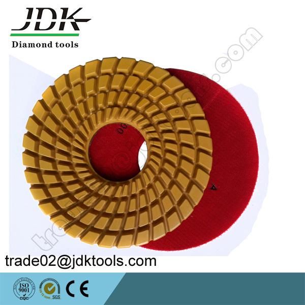 Jdk 10" Diamond Hard Floor Polishing Pad for Granite