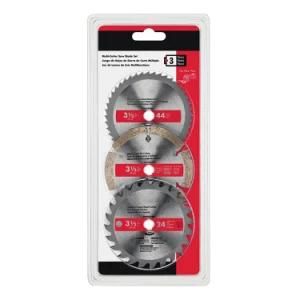 3PCS 89mm Tct Diamond Saw Blade Set