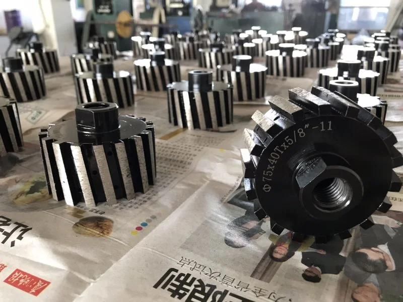 High Work Efficiency Diamond Profile Milling Wheel for Stone Grinding