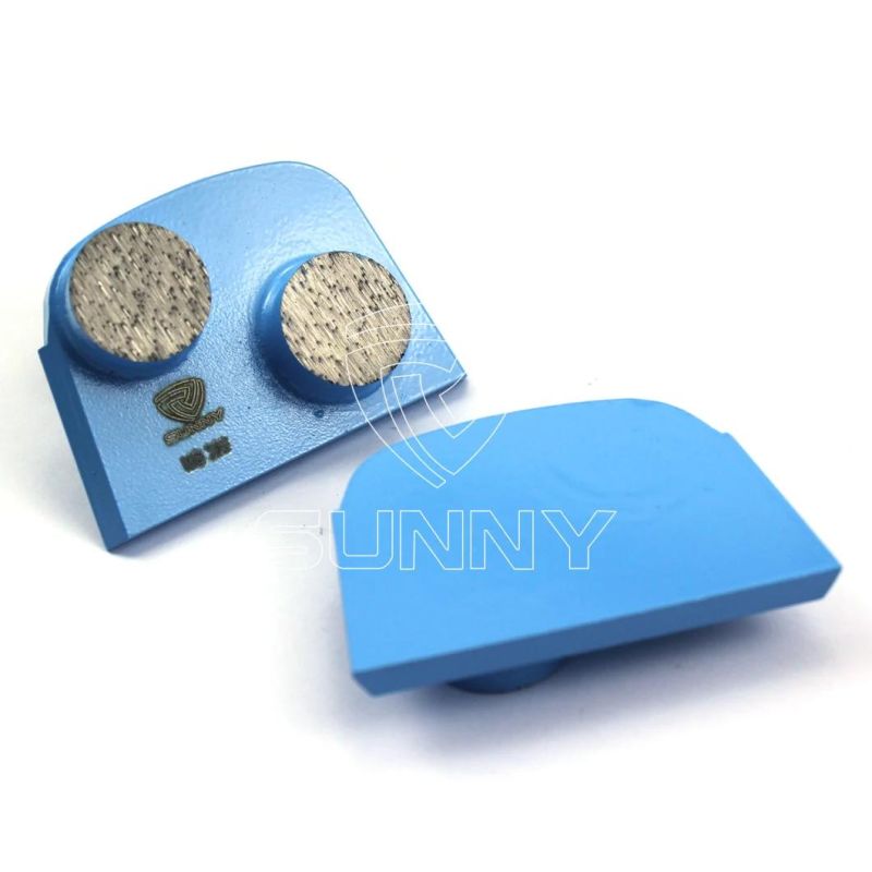 Diamond Grinding Shoe with Round Segment for Lavina Diamond Tooling