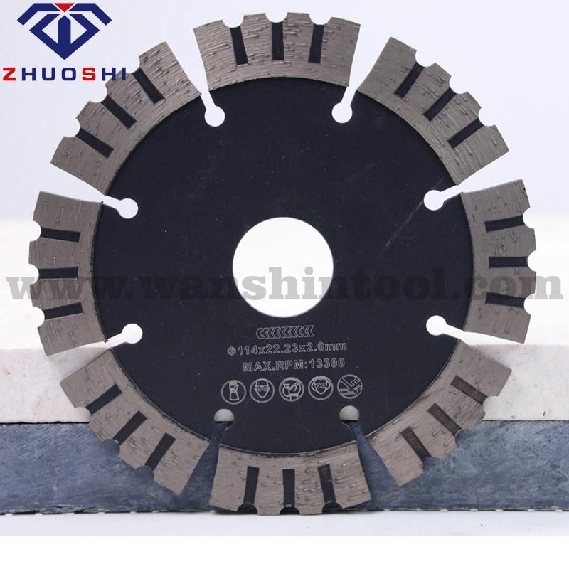 115mm Turbo Segmented Diamond Saw Blade Diamond Disc