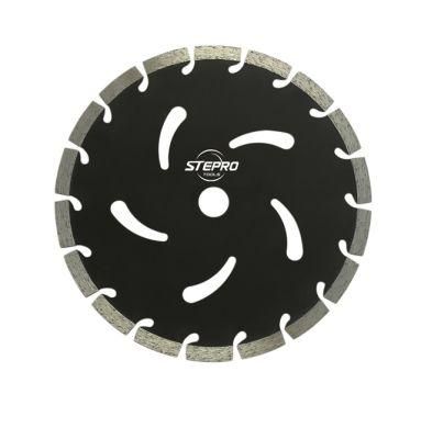 Diamond Cutting Blade, Segment Turbo Blade, Cutting Saw Discs, with Sound Attenuation Hole/Marble/Stone/Concrete 4.5&quot; ;