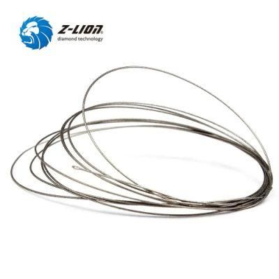 Zlion Diamond Marble Cutting Stone Saw Abrasive Wire for Ceramic/Gemstone