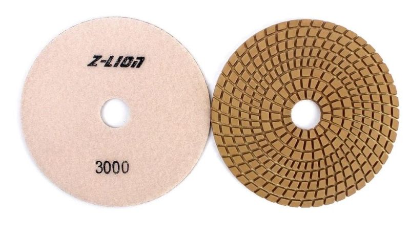 Resin 5 Wet Diamond Polishing Pads Granite Abrasive Tools for Artificial Stone