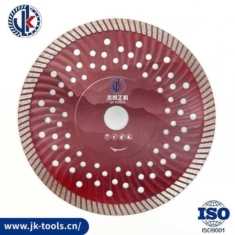 China Diamond Saw Blade/Suppliers 180mm Turbo Diamond Cutting Disc for Granite Slab Use Dry and Wet Cut Both