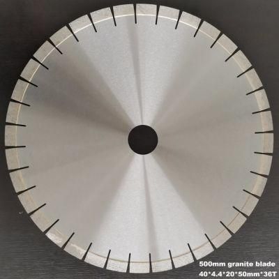 Super Sharpness 20&prime;&prime;500mm Granite Tool Segment Diamond Disc Diamond Saw Blades for Granite