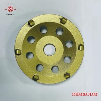 D125mm PCD Grinding Cup Wheel for Epoxy Resin Floor