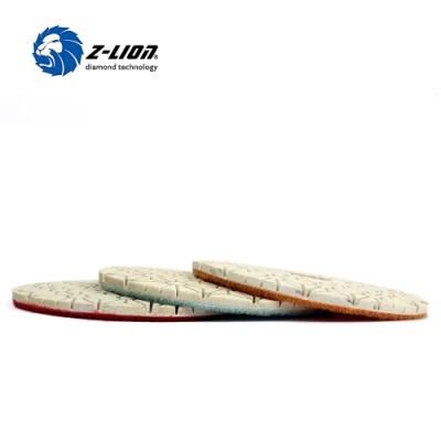 3 Step White Polishing Pads Stone Diamond Aabrasive Tools