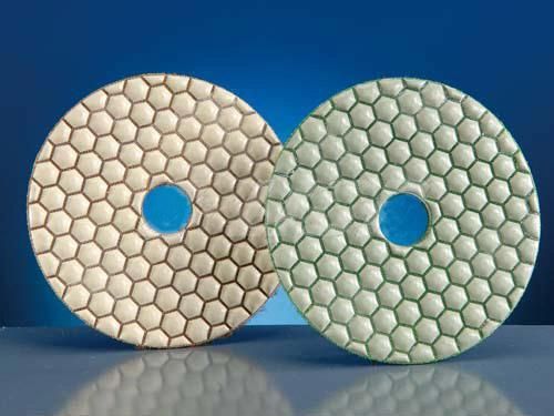 Resin Bond Dry Polishing Pad in Angle Grinder for Stone/Marble/Granite