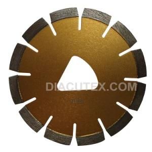 6 Inch Green Concrete Diamond Saw Blade Medium Bond for Medium Hard Aggregate Concrete