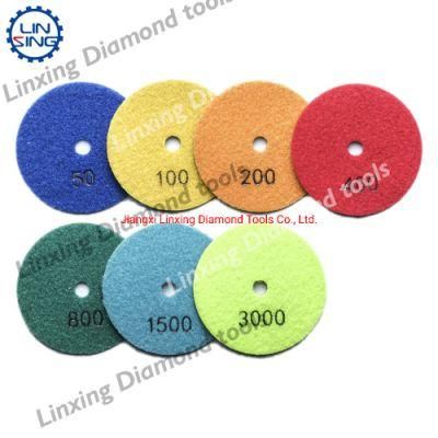 100mm Diamond Polishing Pads Abrasives Tools for Granite Grinding Tools