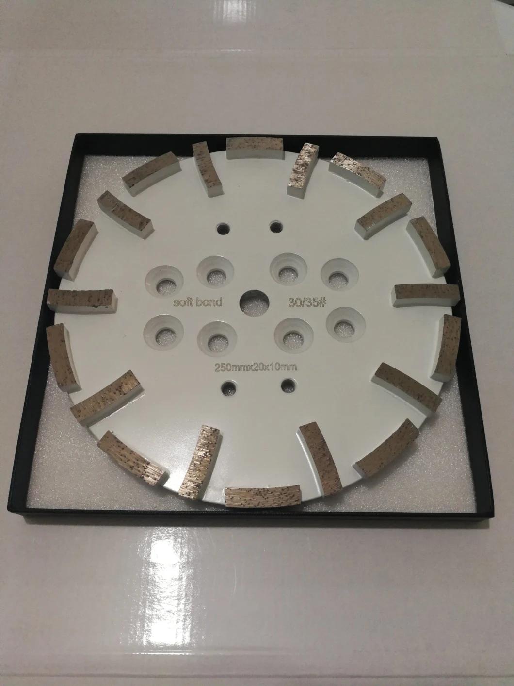 250mm Grinding Concrete Grinding Wheel for Ground Grinder