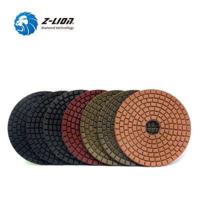 100mm Flexible Diamond Polishing Abrasive Wet Pad for Glass/Granite/Marble