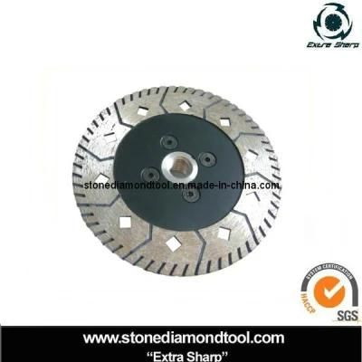 100mm Diamond Stone Cutting Saw Blade with Flange